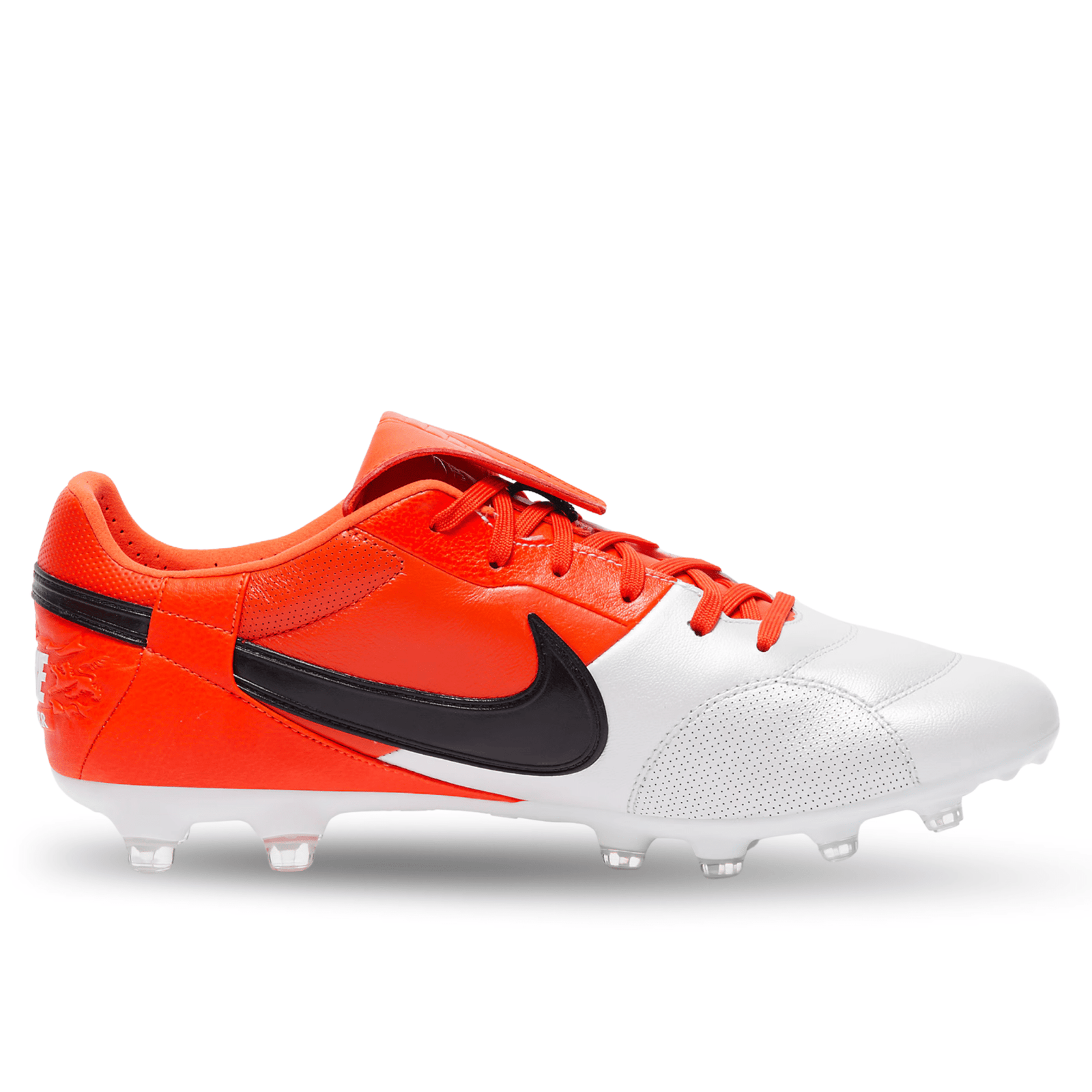 Nike Premier III Firm Ground Soccer Cleats (Team Orange/Black - White) | SoccerWearhouse