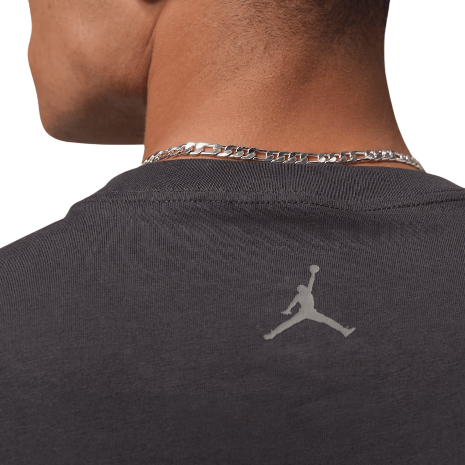 Nike PSG Practice Soccer T-Shirt 25/26 (Oil Grey/White) | SoccerWearhouse