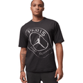 Nike PSG Practice Soccer T-Shirt 25/26 (Oil Grey/White)