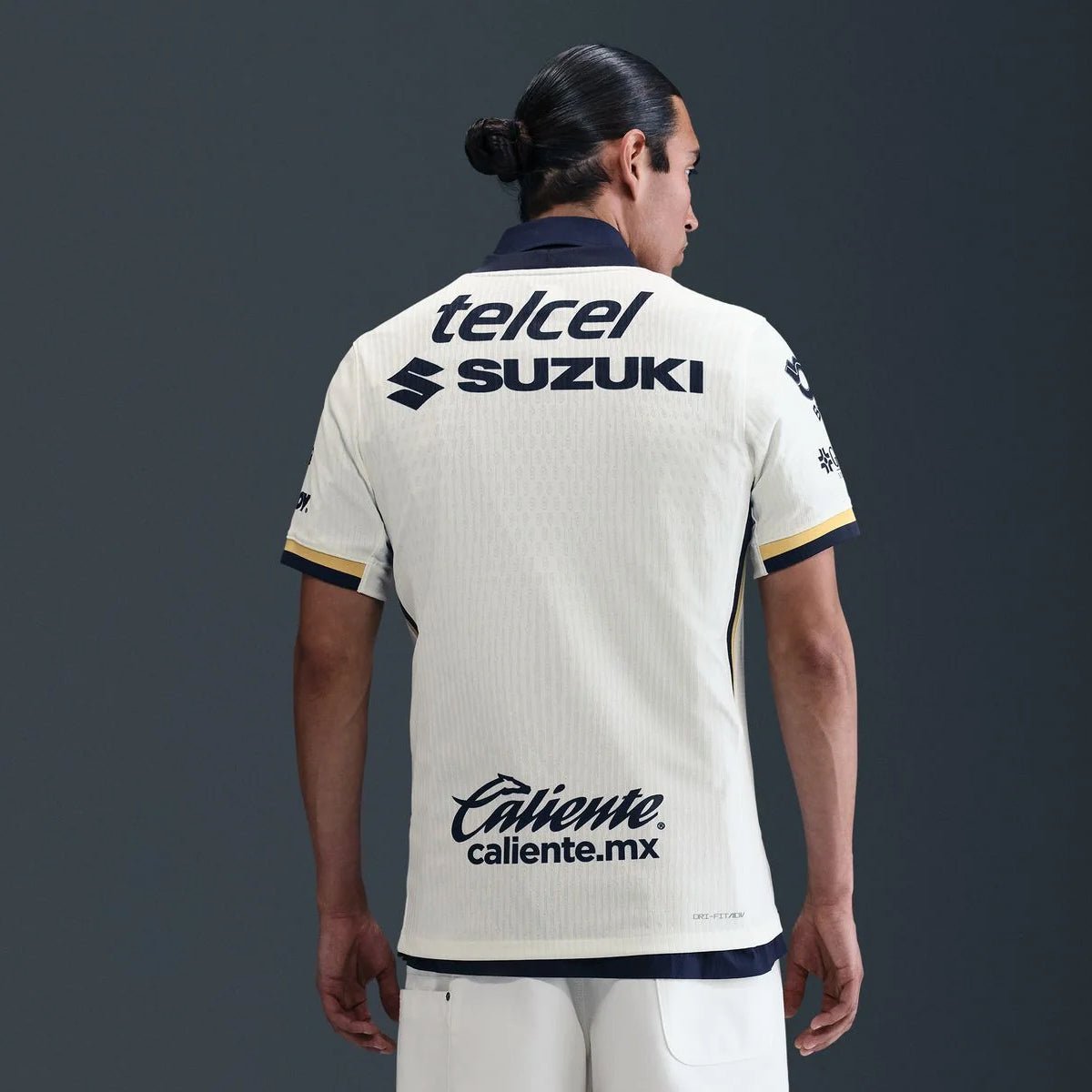 Nike Pumas UNAM Authentic Home Jersey 25/26 (Sail/Obsidian/Club Gold) | SoccerWearhouse