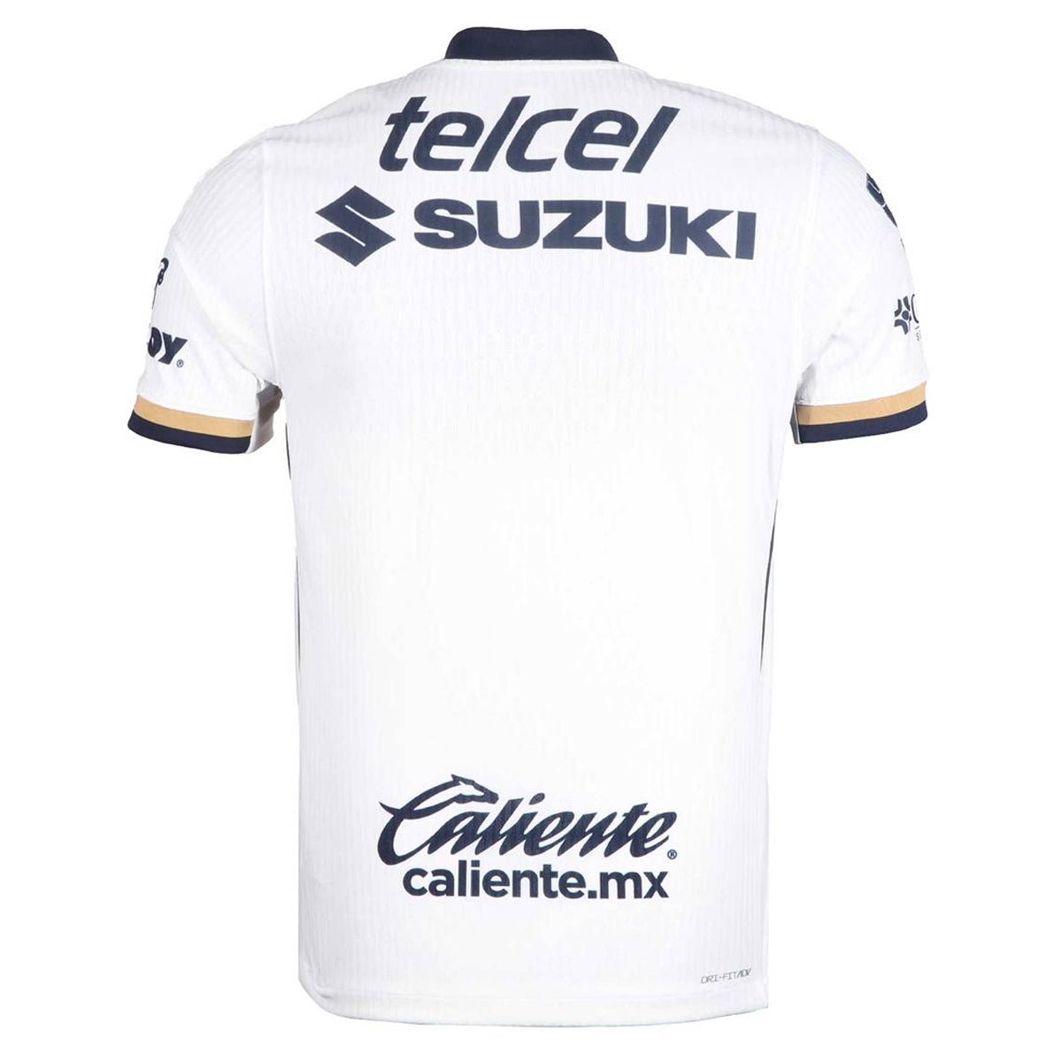 Nike Pumas UNAM Authentic Home Jersey 25/26 (Sail/Obsidian/Club Gold) | SoccerWearhouse