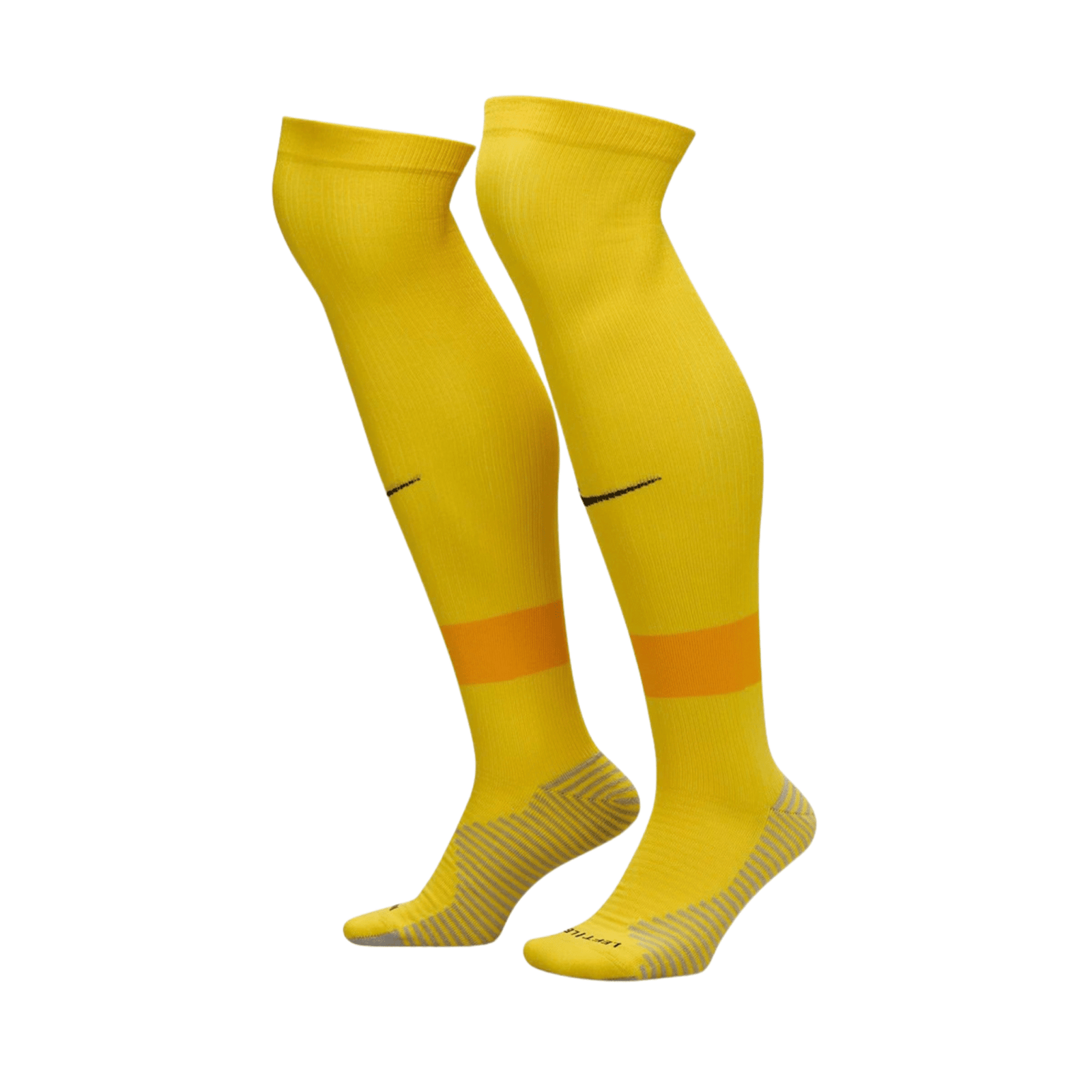 Nike Strike Soccer Socks 719 Tour (Yellow/University Gold/Black) | SoccerWearhouse
