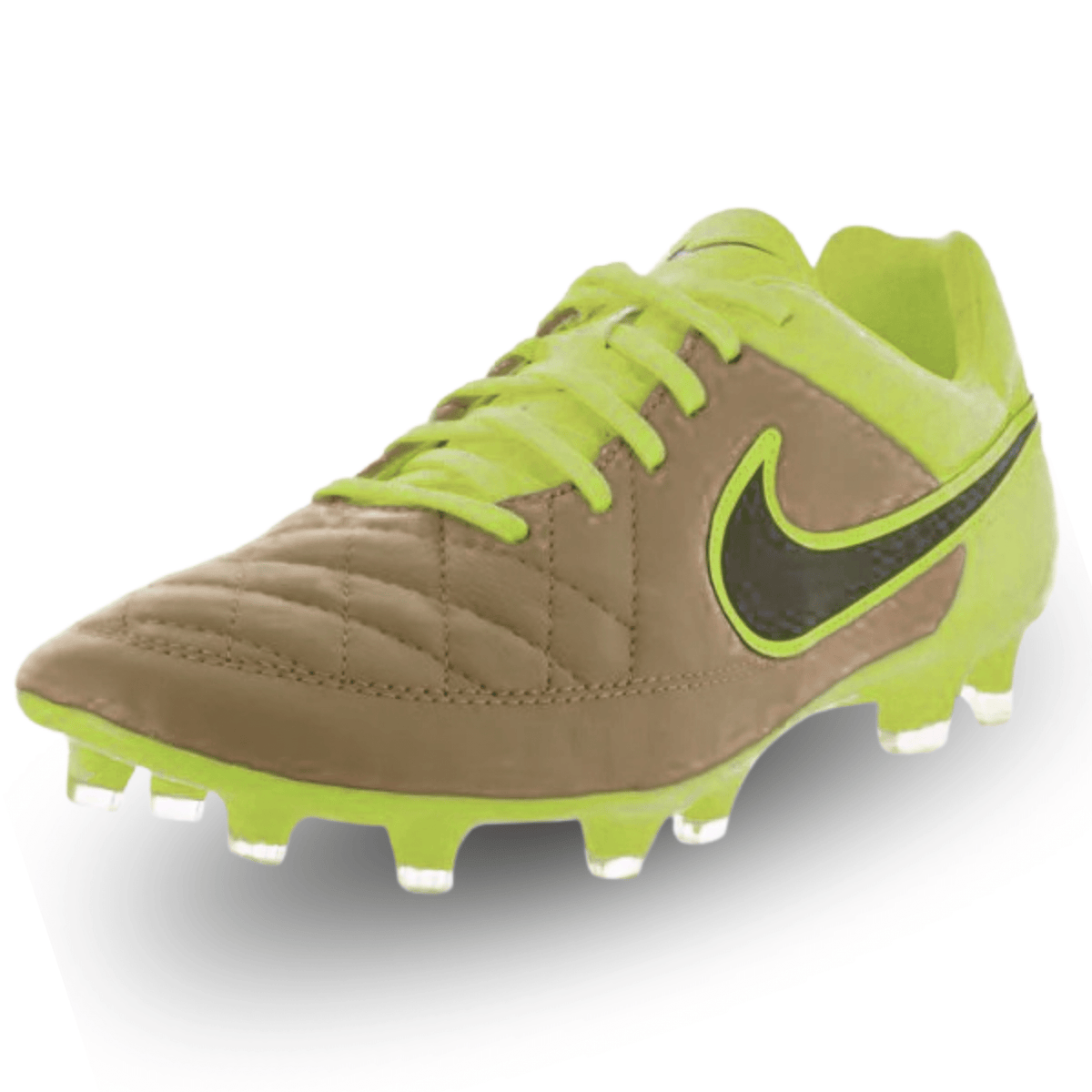 Nike Tiempo Legacy FG (Volt/Canvas) | SoccerWearhouse