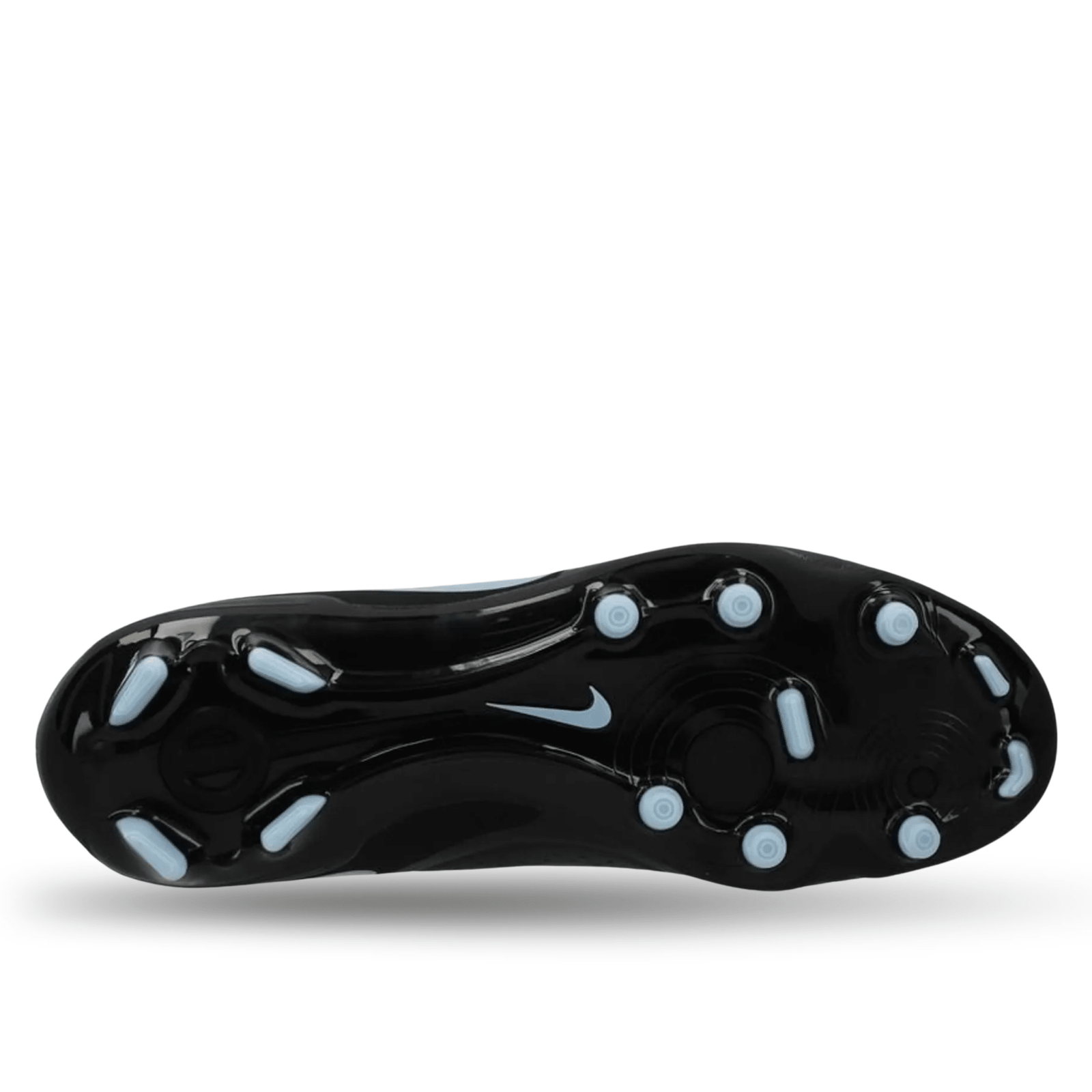 Nike Tiempo Legend 10 Academy Firm Ground/Multiground Soccer Cleats (Black/Black) | SoccerWearhouse