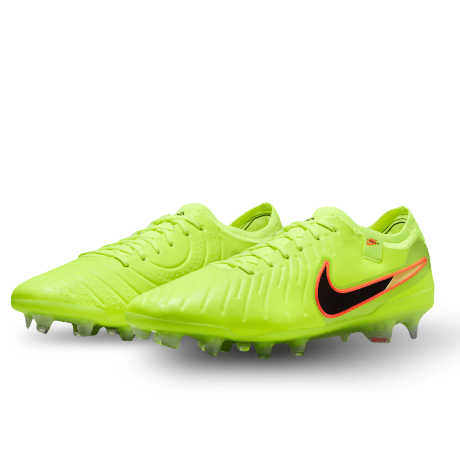 Nike Tiempo Legend 10 Elite Firm Ground Soccer Cleats (Volt/Black) | SoccerWearhouse