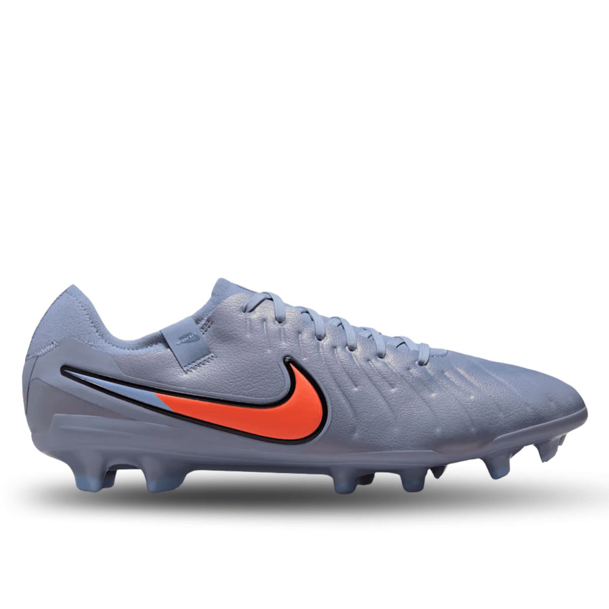 Nike Tiempo Legend 10 Pro Firm Ground Soccer Cleats (Blue Eclipse/Black) | SoccerWearhouse