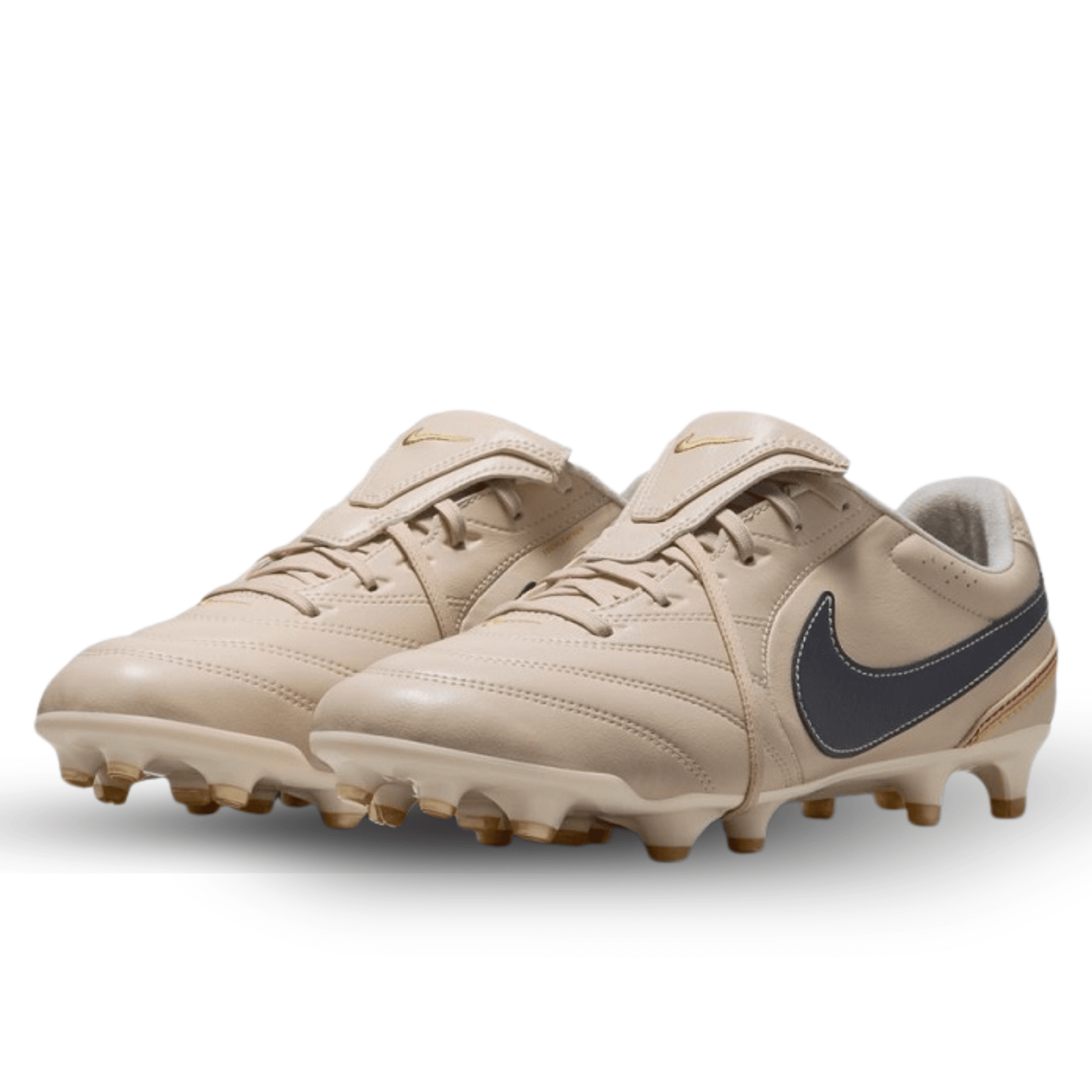 Nike Tiempo Ligera Pro FT FG Soccer Cleats (Pearl White/Dark) | SoccerWearhouse