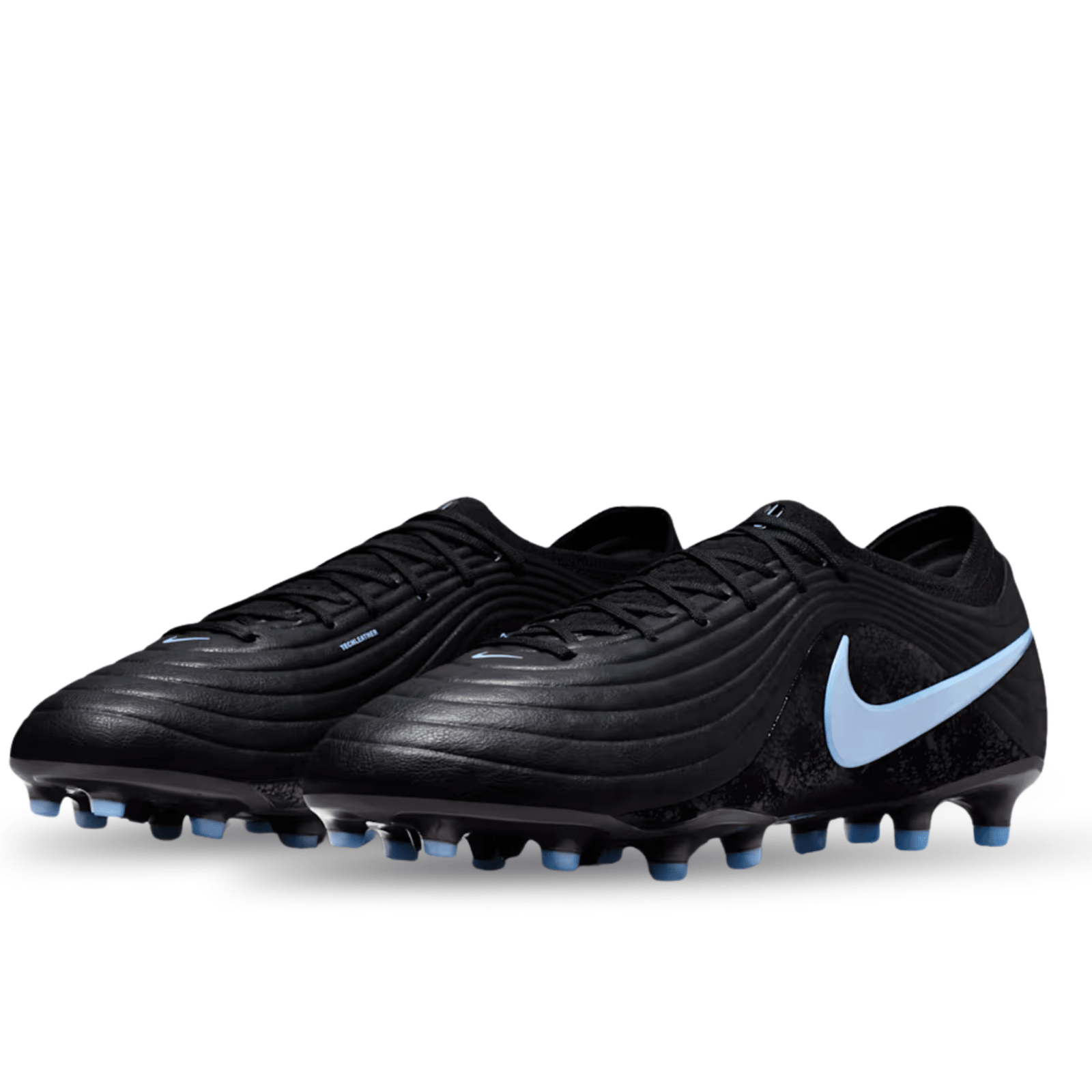 Nike Tiempo Maestro Elite AG - Pro Soccer Cleats – Black/Ice Blue | SoccerWearhouse