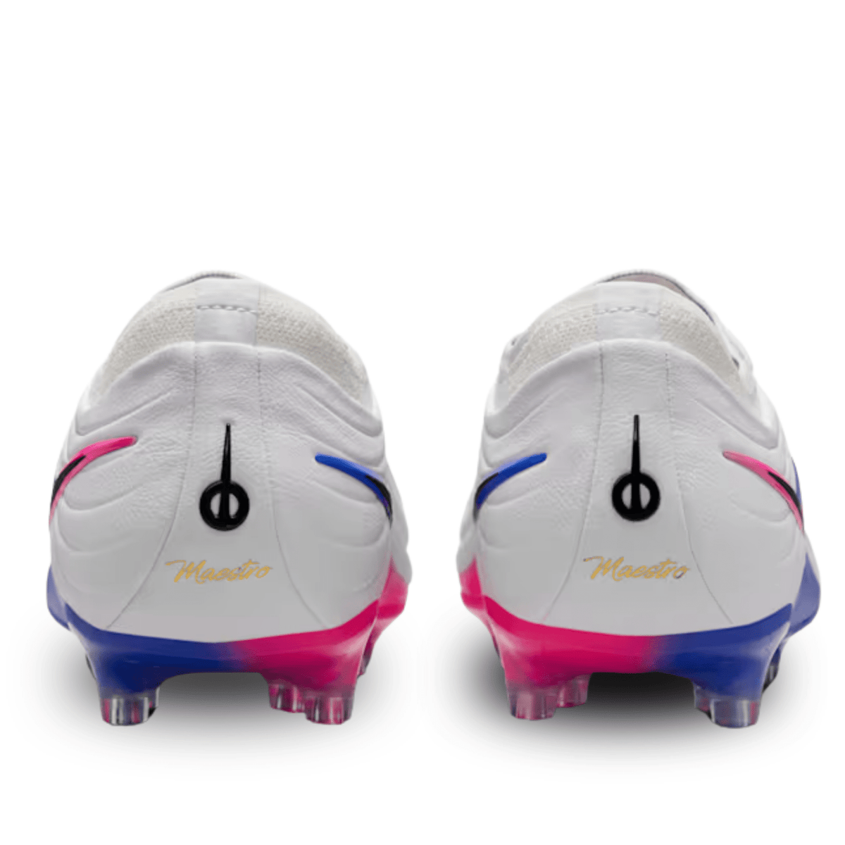 Nike Tiempo Maestro Elite AG - Pro Soccer Cleats (White/Black/Racer Blue) | SoccerWearhouse