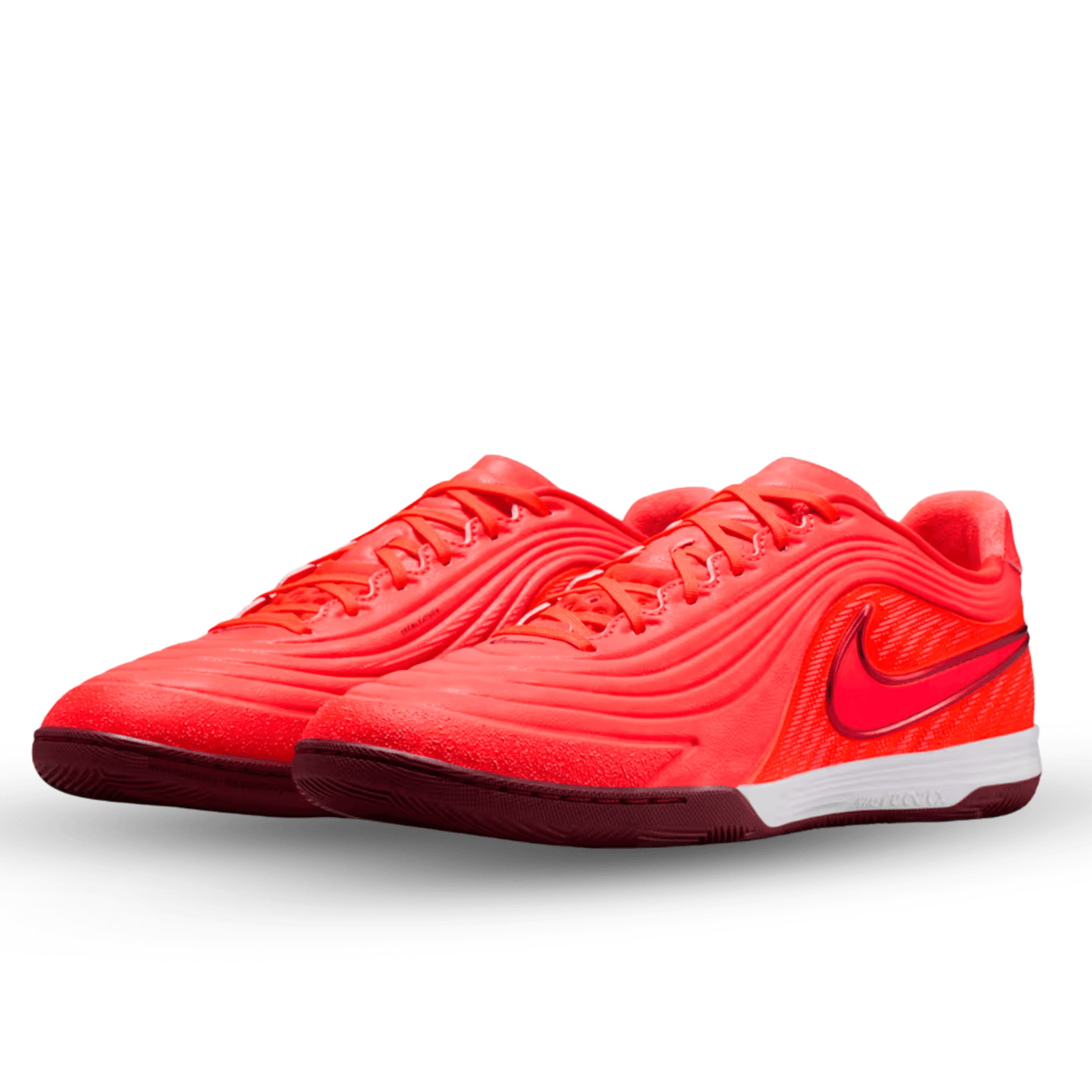 Nike Tiempo ReactGato Indoor Soccer Shoes (Bright Crimson/Team Red) | SoccerWearhouse