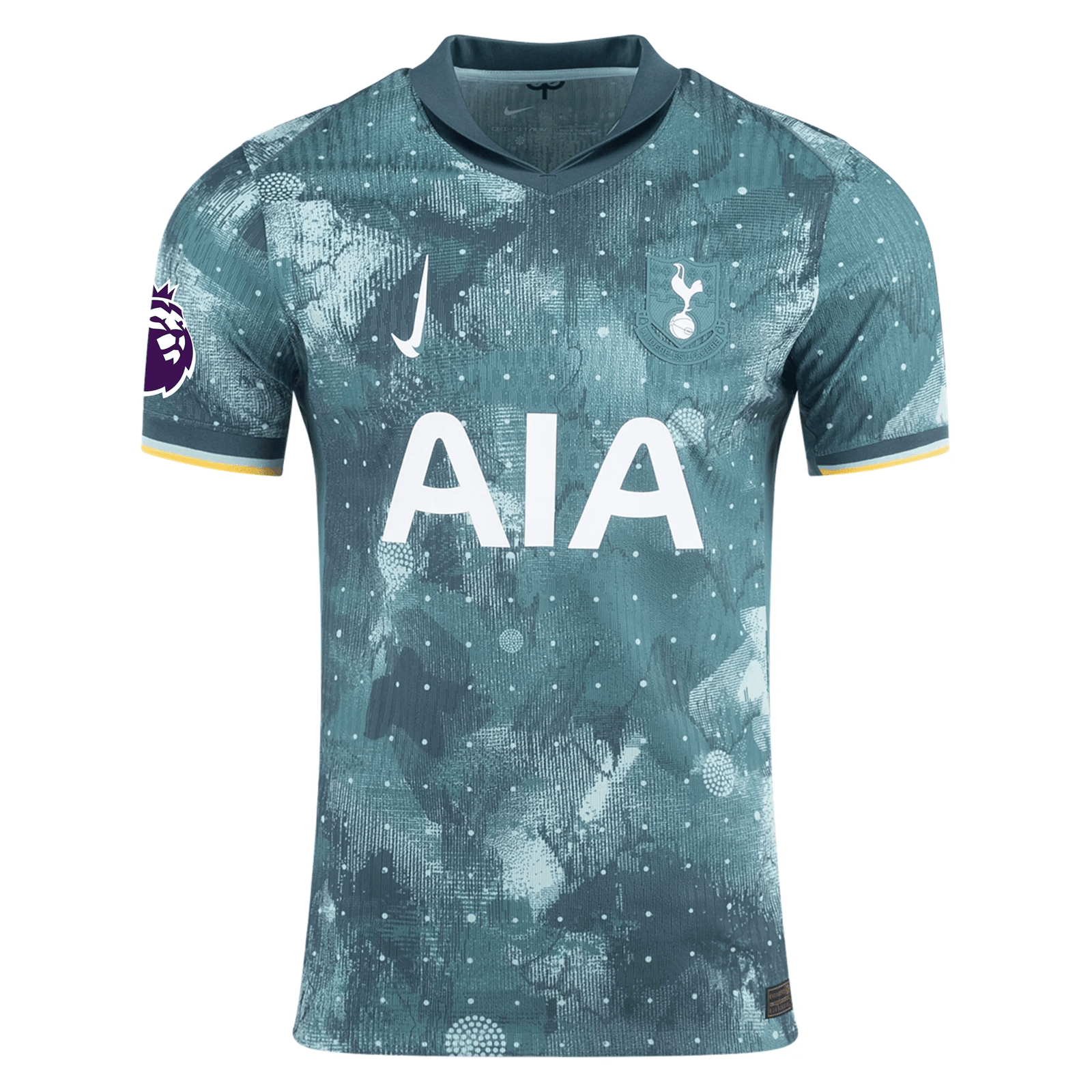 Nike Tottenham Authentic Third Jersey w/ EPL Patch 24/25 (Enamel Green/Bicoastal) | SoccerWearhouse