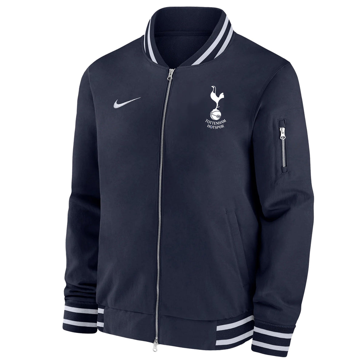 Nike Tottenham Hotspur Bomber Jacket (Navy Blue) | SoccerWearhouse