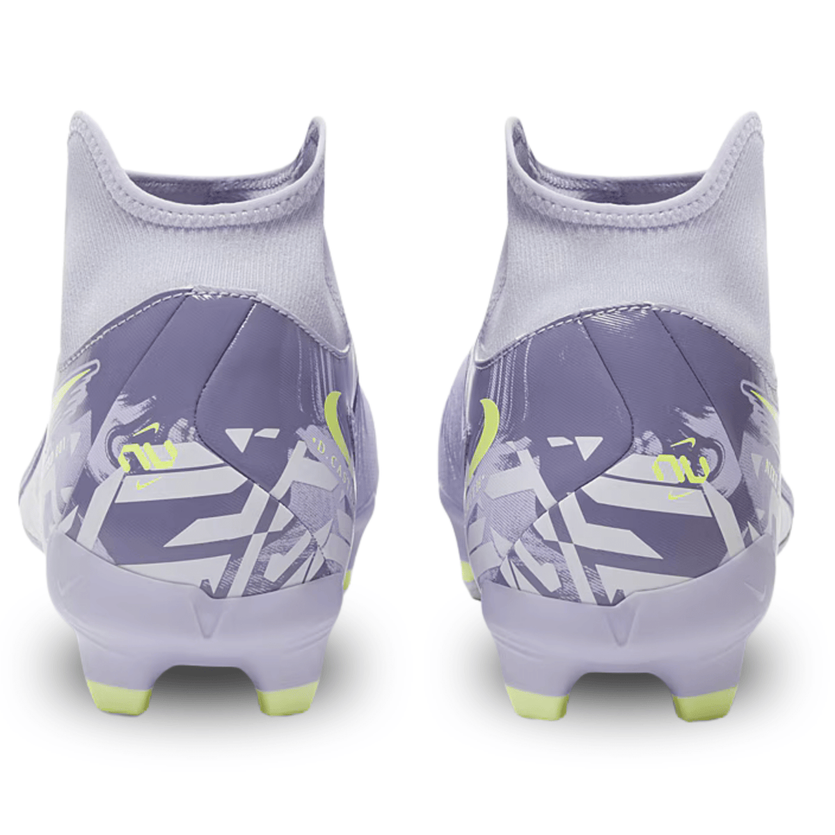 Nike United Phantom Luna II Academy FG/MG Soccer Cleats (Purple Agate/Barely Volt) | SoccerWearhouse