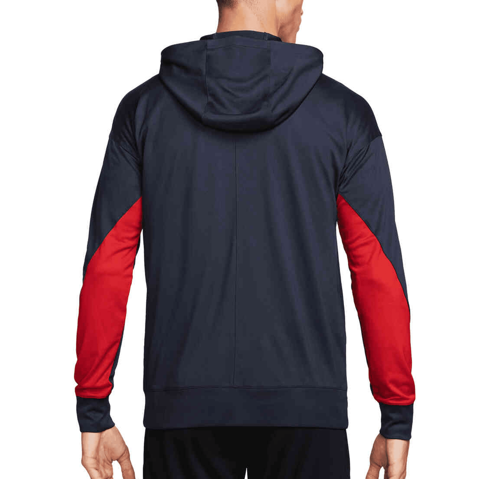 Nike United States Strike Hoodie Track Jacket 24/25 (Obsidian/Sport Red) | SoccerWearhouse
