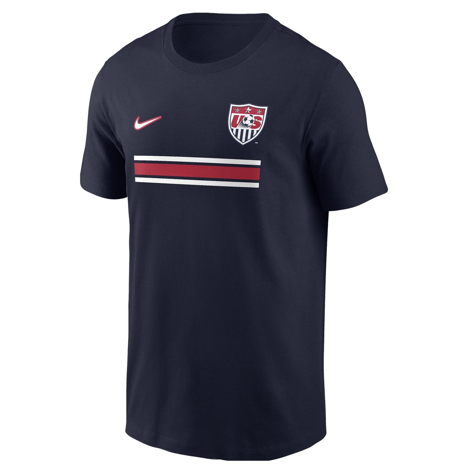 Nike USA Vintage Stripe T-Shirt (Navy) | SoccerWearhouse