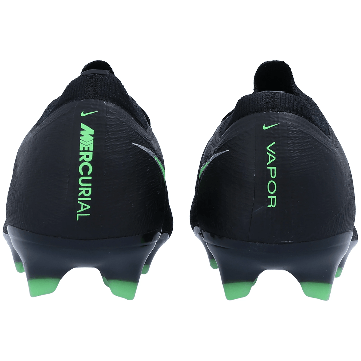 Nike Vapor 17 Elite Firm Ground Cleats (Black/Illusion Green) | SoccerWearhouse