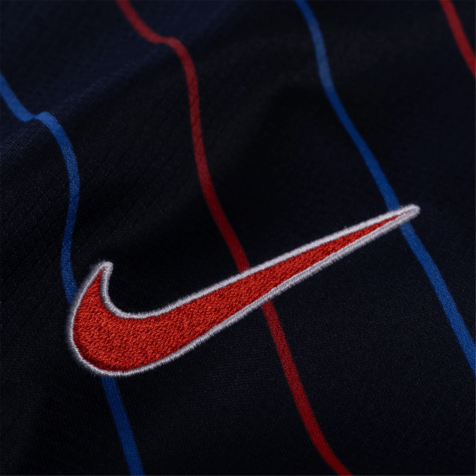 Nike Walker Zimmerman United States Away Jersey 25/26 w/ Gold Cup Patch 2025 (Obsidian/Challenge Red) | SoccerWearhouse