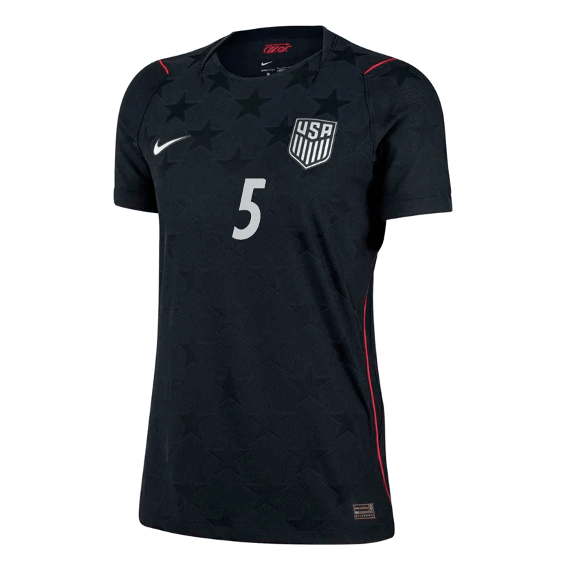Nike Women’s A. Robinson United States Match Authentic Away Jersey 2026 (Dark Obsidian/Pure Platinum) | SoccerWearhouse