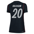 Nike Women’s Balogun United States Match Authentic Away Jersey 2026 (Dark Obsidian/Pure Platinum)