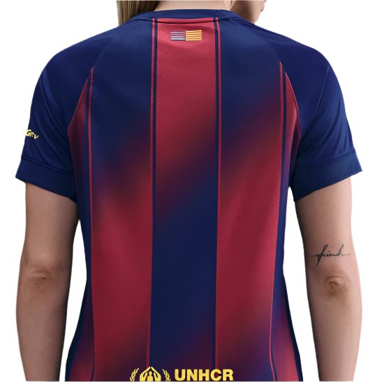 Nike Women’s Barcelona 25/26 Home Jersey (Deep Royal Blue/Noble Red/Midwest Gold) | SoccerWearhouse