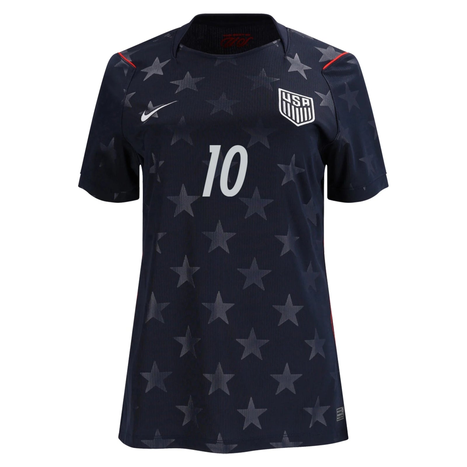 Nike Women’s Christian Pulisic United States Away Stadium Jersey 2026 (Dark Obsidian/Pure Platinum) | SoccerWearhouse