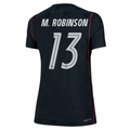 Nike Women’s M. Robinson United States Match Authentic Away Jersey 2026 (Dark Obsidian/Pure Platinum)