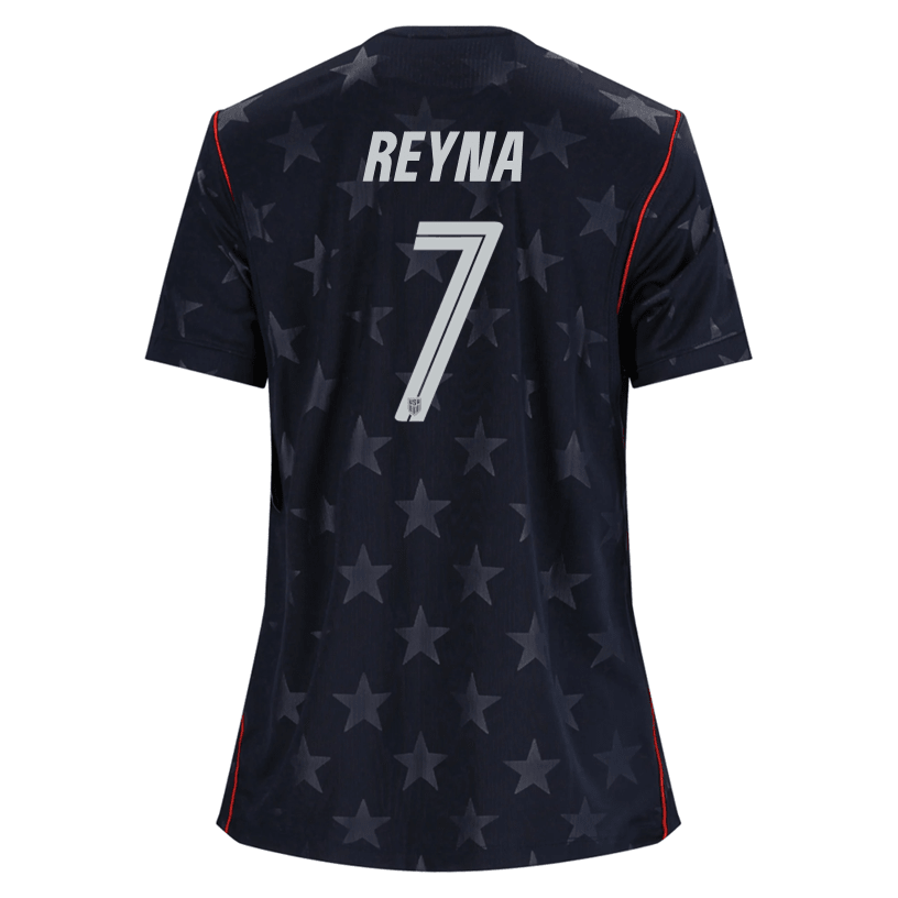 Nike Women’s Reyna United States Away Stadium Jersey 2026 (Dark Obsidian/Pure Platinum) | SoccerWearhouse
