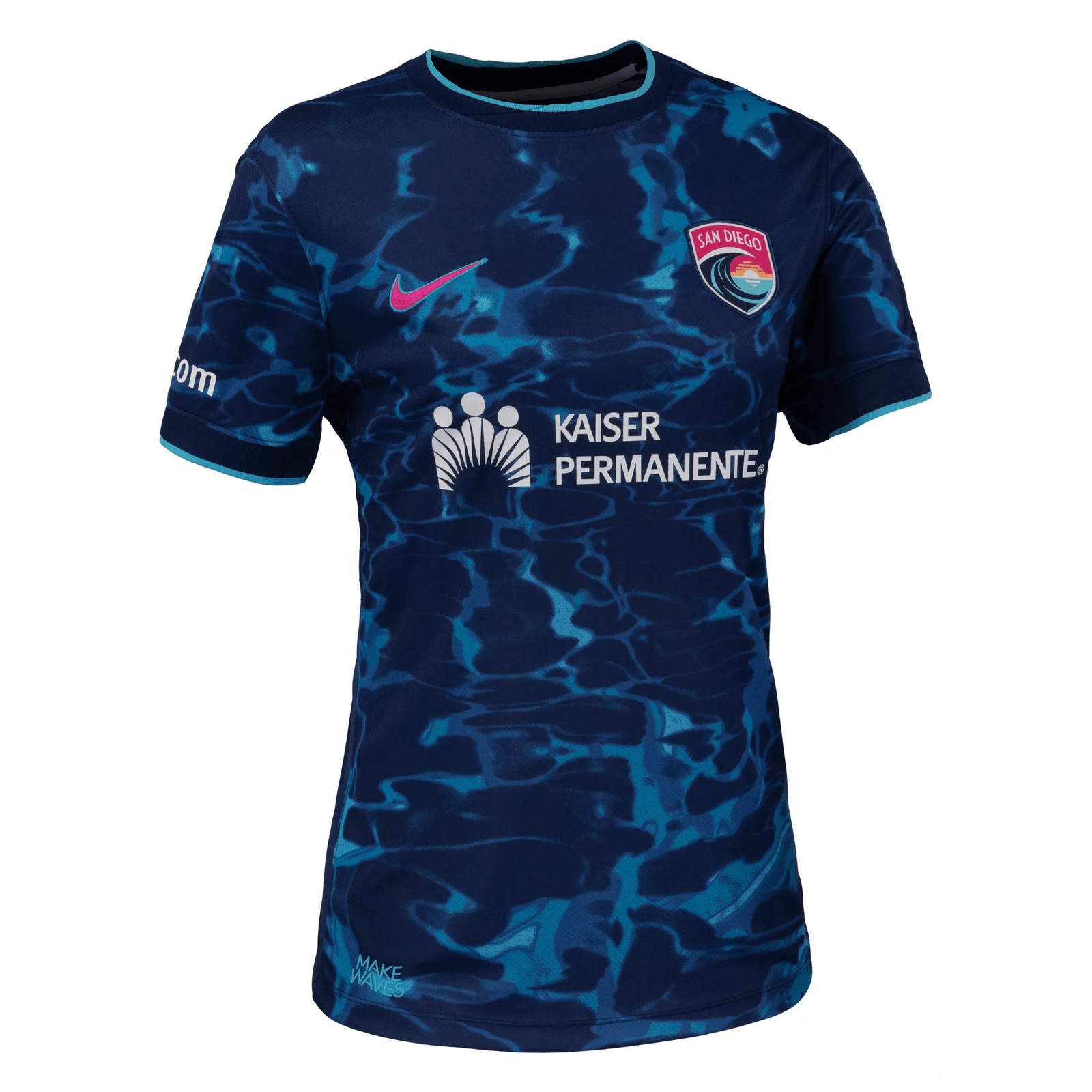 Nike Women’s San Diego Wave Away Jersey 2025 (Blue) | SoccerWearhouse