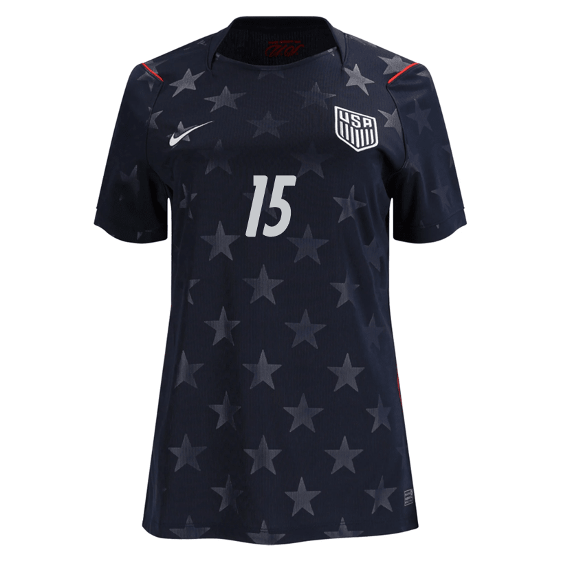 Nike Women’s Scally United States Away Stadium Jersey 2026 (Dark Obsidian/Pure Platinum) | SoccerWearhouse