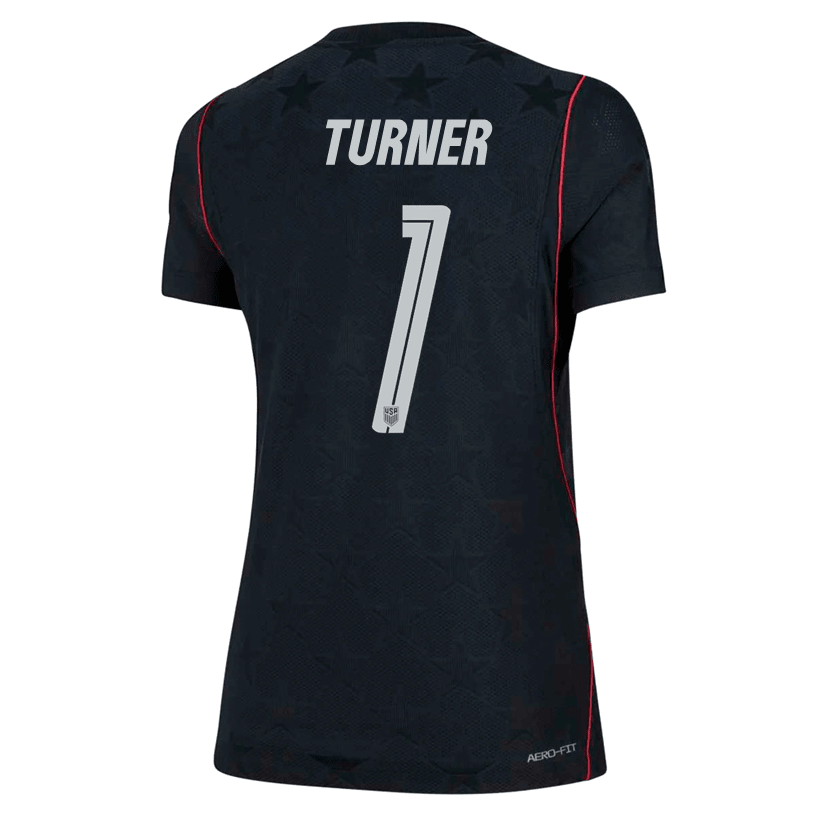 Nike Women’s Turner United States Match Authentic Away Jersey 2026 (Dark Obsidian/Pure Platinum) | SoccerWearhouse