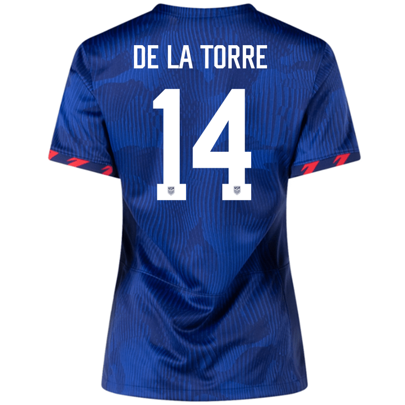Nike Womens United States Luca De La Torre Away Jersey 23/24 (Hyper Royal/Loyal Blue)