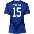 Nike Womens United States Max ArfstenAway Jersey 23/24 (Hyper Royal/Loyal Blue)