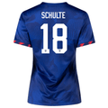 Nike Womens United States Patrick Schulte Away Jersey 23/24 (Hyper Royal/Loyal Blue)