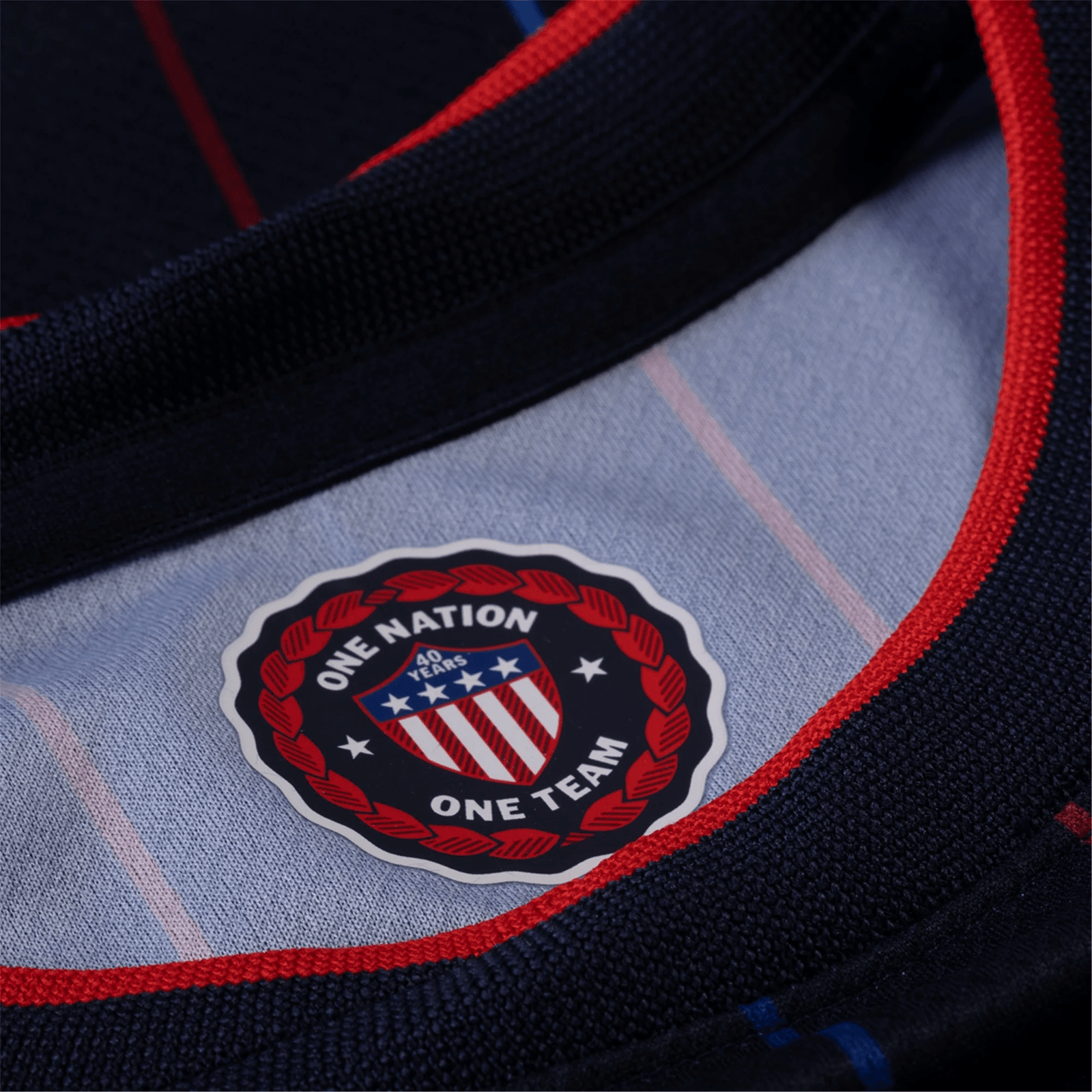 Nike Womens USA 25/26 Away 4 Star Jersey (Obsidian/Challenge Red) | SoccerWearhouse