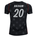 Nike Youth Balogun United States Away Stadium Jersey 2026 (Dark Obsidian/Pure Platinum)