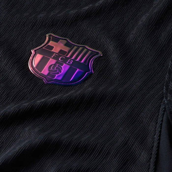 Nike Youth FC Barcelona 26/27 Match Authentic Away Jersey (Purple/Metallic Gold) | SoccerWearhouse