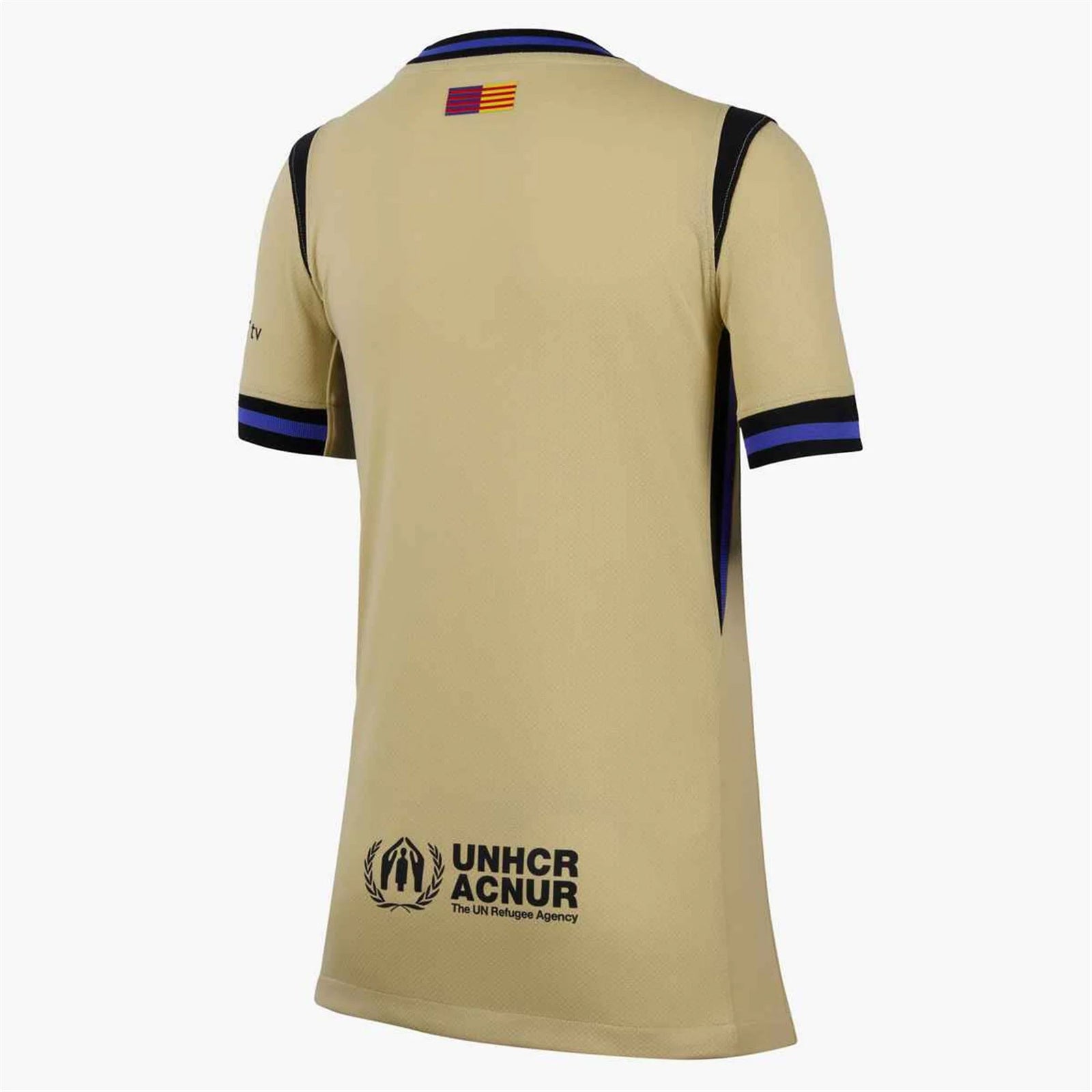 Nike Youth Ronaldinho FC Barcelona Away Jersey 25/26 (Team Gold/Persian Violet/Black) | SoccerWearhouse
