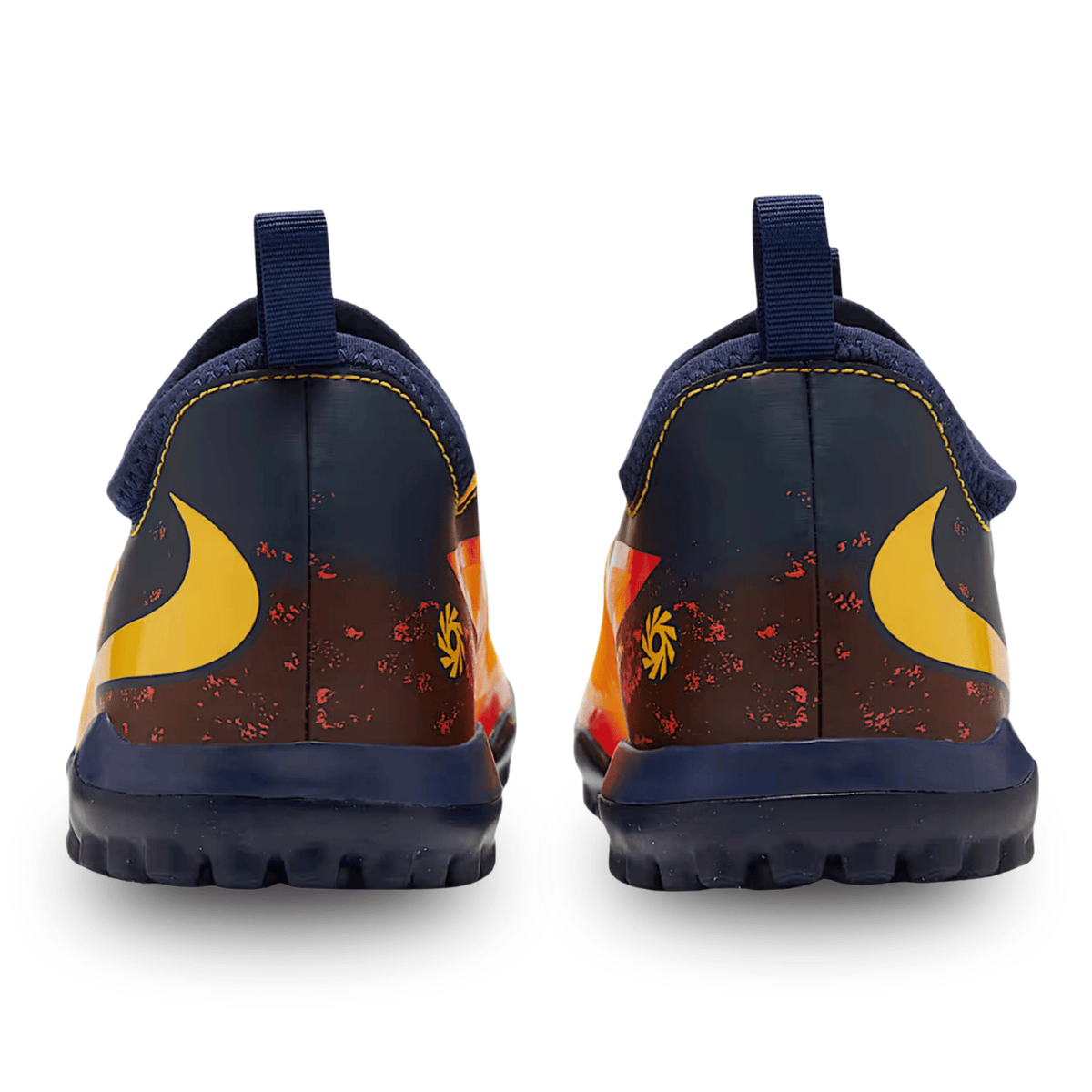 Nike Youth Jr. Phantom 6 Low Academy Erling Haaland Turf Soccer Shoes (Laser Orange/Lemon Venom) | SoccerWearhouse