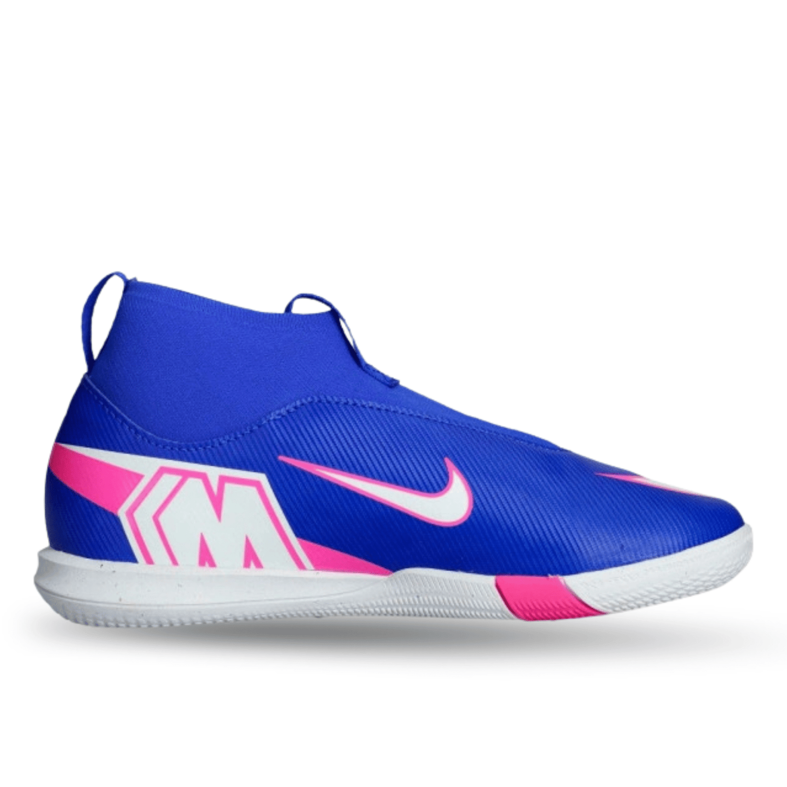 Nike Youth Jr Zoom Superfly 10 Academy IC Indoor Soccer Shoes (Racer Blue/White) | SoccerWearhouse