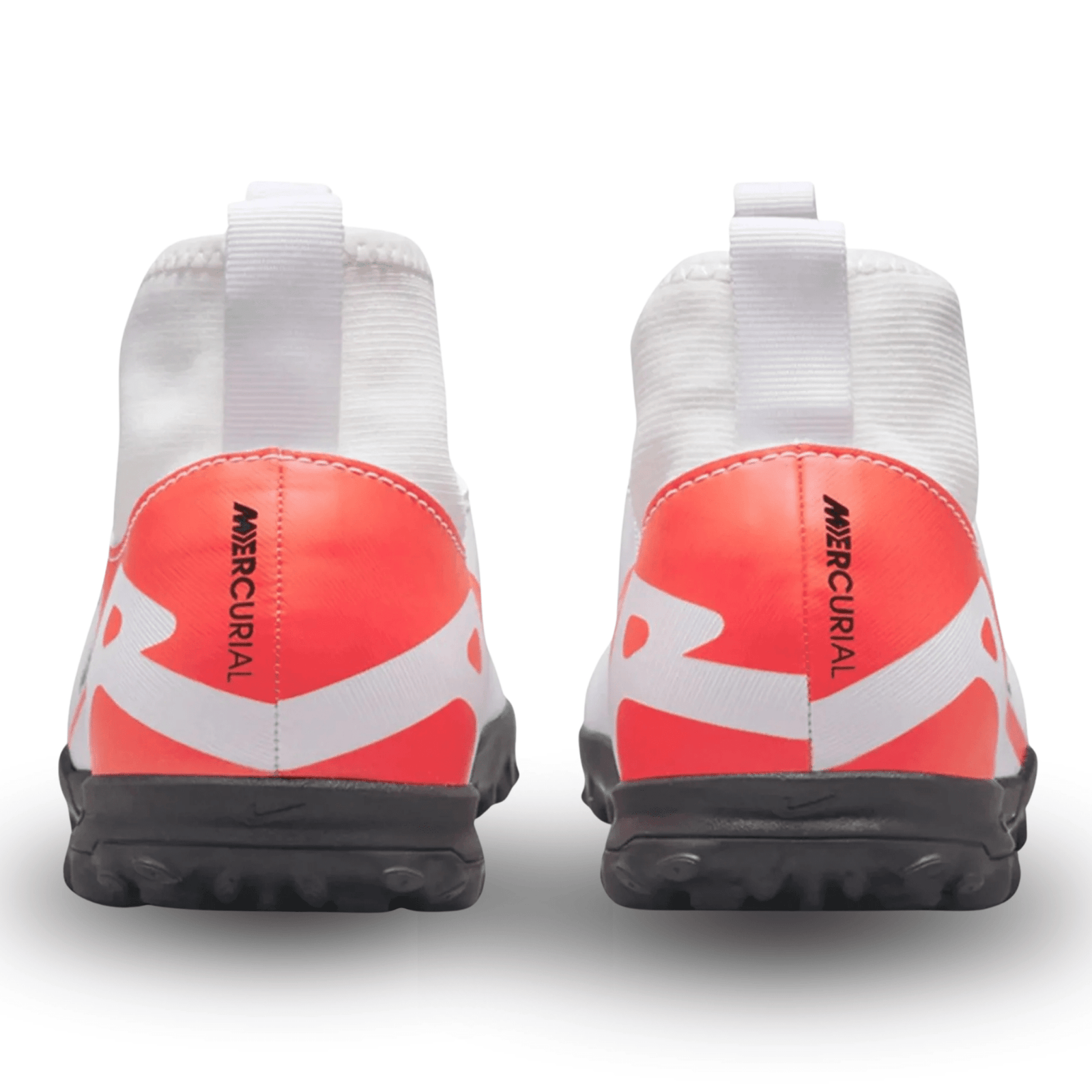 Nike Youth Jr. Zoom Superfly 9 Academy Turf Soccer Shoes (Bright Crimson/White) | SoccerWearhouse
