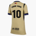 Nike Youth Lamine Yamal FC Barcelona Away Jersey 25/26 (Team Gold/Persian Violet/Black)