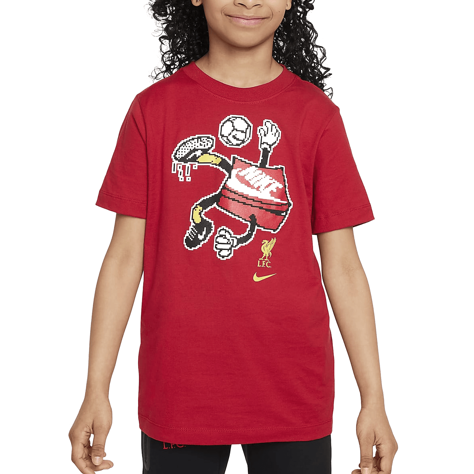 Nike Youth Liverpool Shoe Box T-Shirt (Gym Red) | SoccerWearhouse