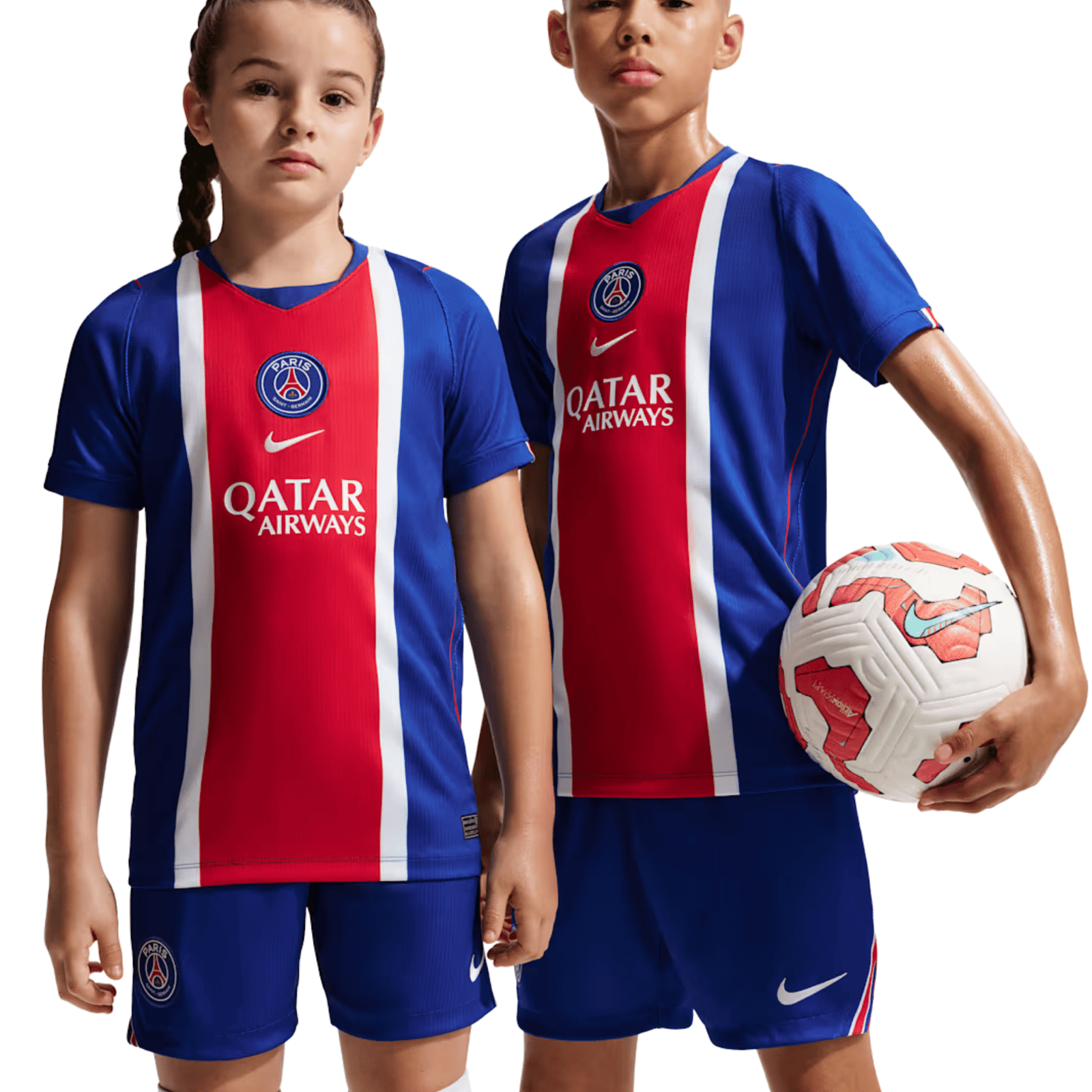 Nike Youth Paris Saint-Germain Home Jersey 26/27 (Royal/White/Red) | SoccerWearhouse