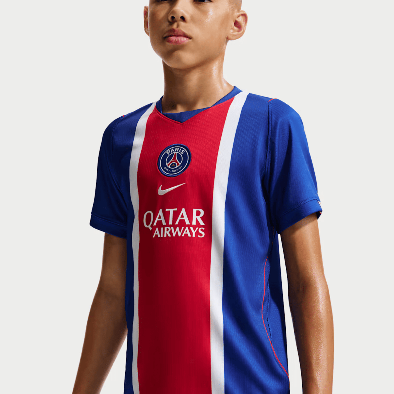 Nike Youth Paris Saint-Germain Home Jersey 26/27 (Royal/White/Red) | SoccerWearhouse