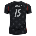 Nike Youth Scally United States Away Stadium Jersey 2026 (Dark Obsidian/Pure Platinum)