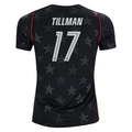 Nike Youth Tillman United States Away Stadium Jersey 2026 (Dark Obsidian/Pure Platinum)