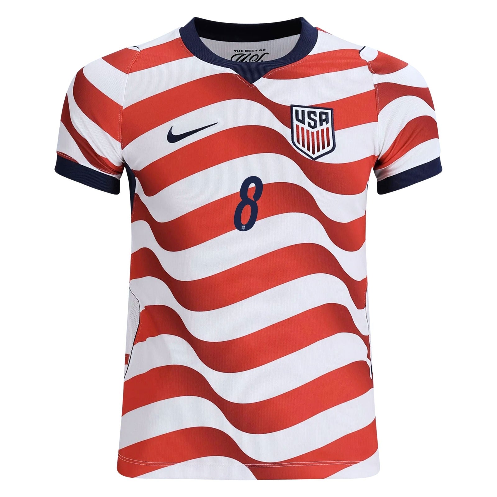 Nike Youth United States Cavan Sullivan 2026 Stadium Home Jersey (Sail/Midnight Navy) | SoccerWearhouse