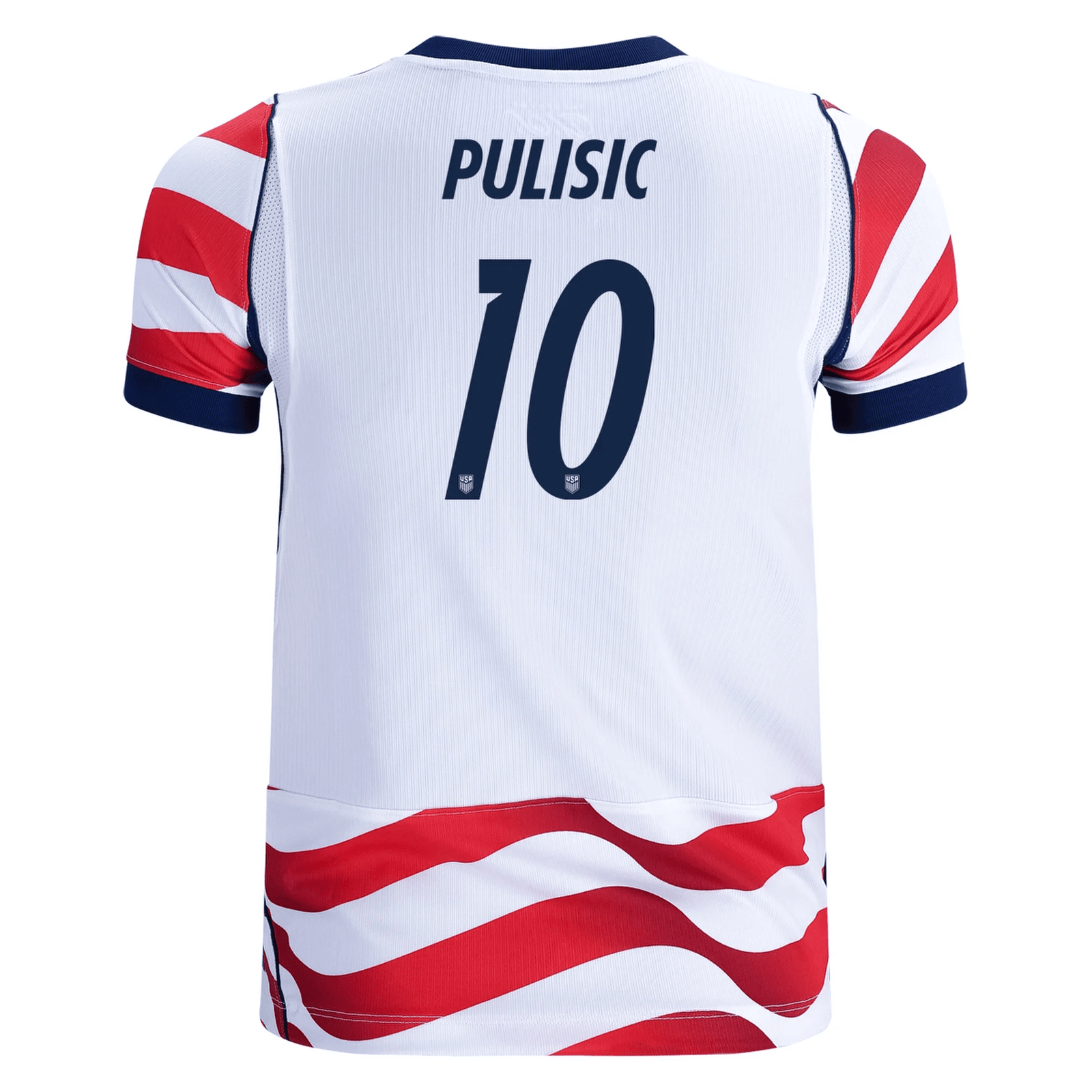 Nike Youth United States Christian Pulisic 2026 Stadium Home Jersey (Sail/Midnight Navy) | SoccerWearhouse
