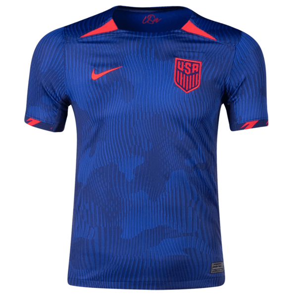 Nike Youth United Stats Away Jersey 23/24 (Hyper Royal/Loyal Blue) | SoccerWearhouse