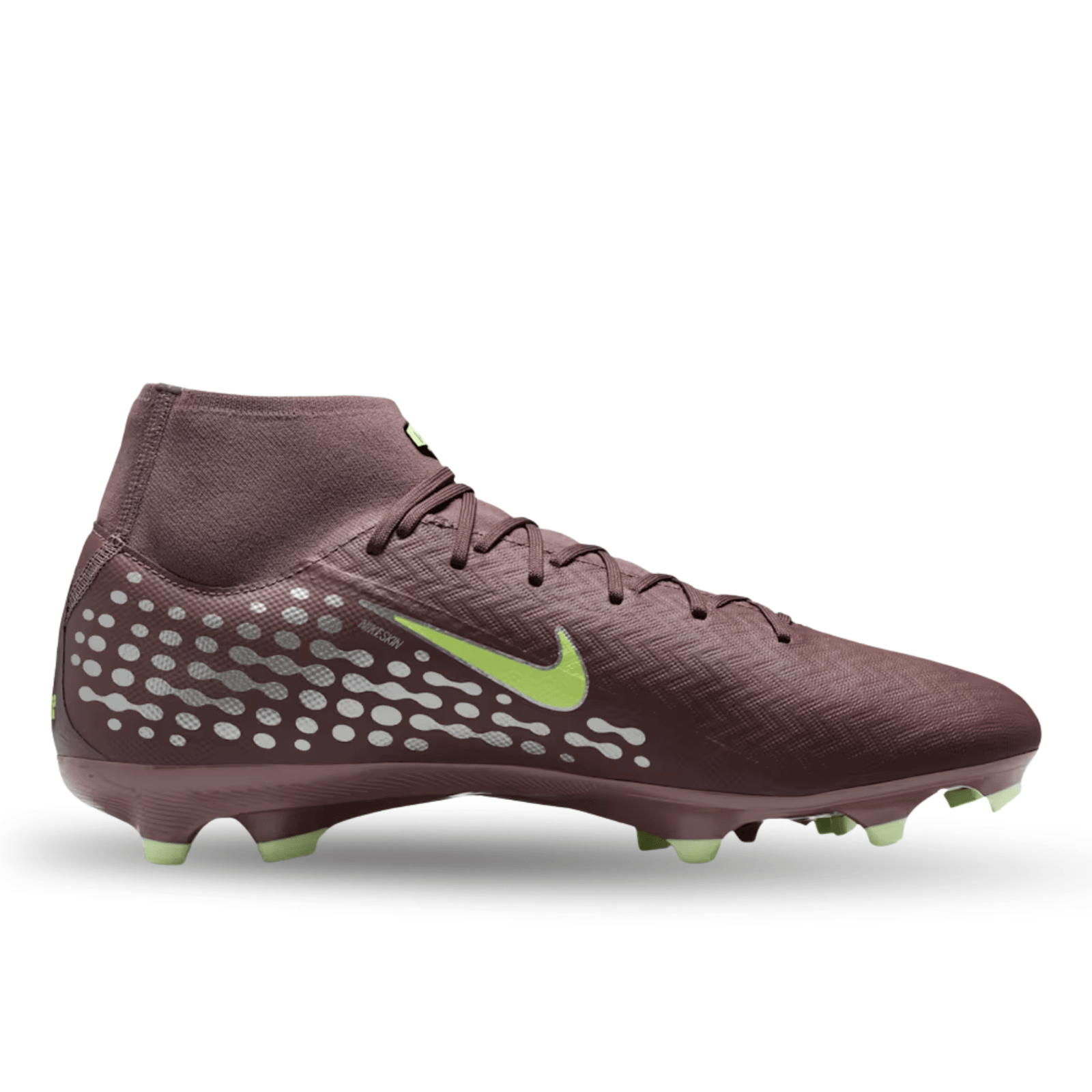 Nike Zoom Superfly 10 Academy KM FG/MG Soccer Cleats (Plum Eclipse/Metallic Silver) | SoccerWearhouse